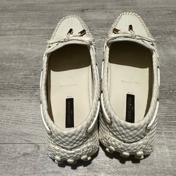 Louis Vuitton loafers, worn once. Nothing wrong, pre owned bought from poshmark - Picture 2 of 6